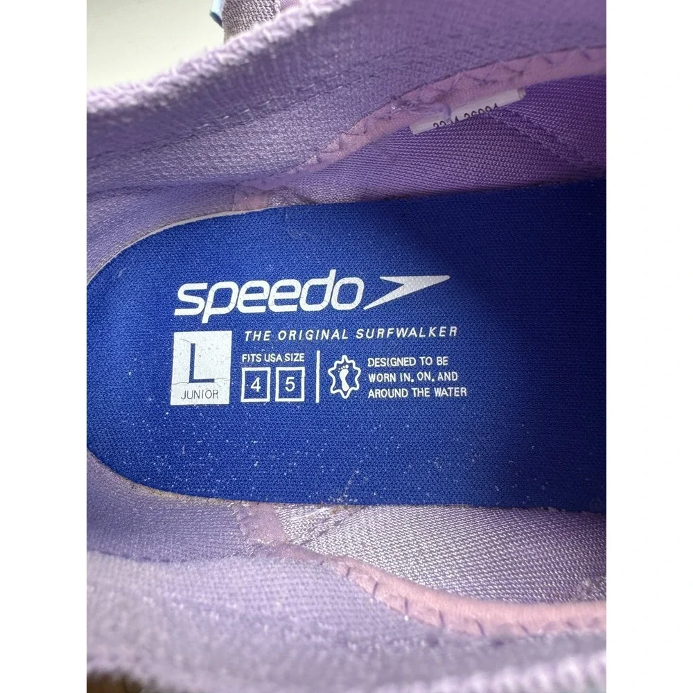 Speedo Surfwalker 3224.36094 Sneakers Kids Large 4-5 Palm Trek Water Shoes